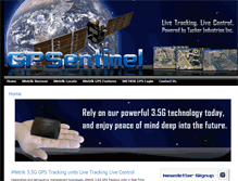 Tablet Screenshot of gpsentinel.com